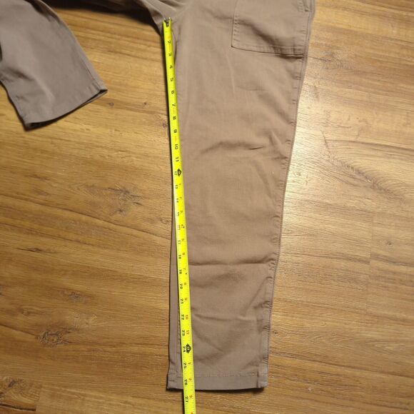 Pistola Pants Womens 30 High Rise Straight Leg Ankle Twill Gorpcore Casual - Picture 9 of 12